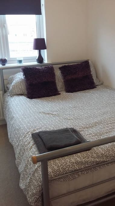 Comfortable double bed