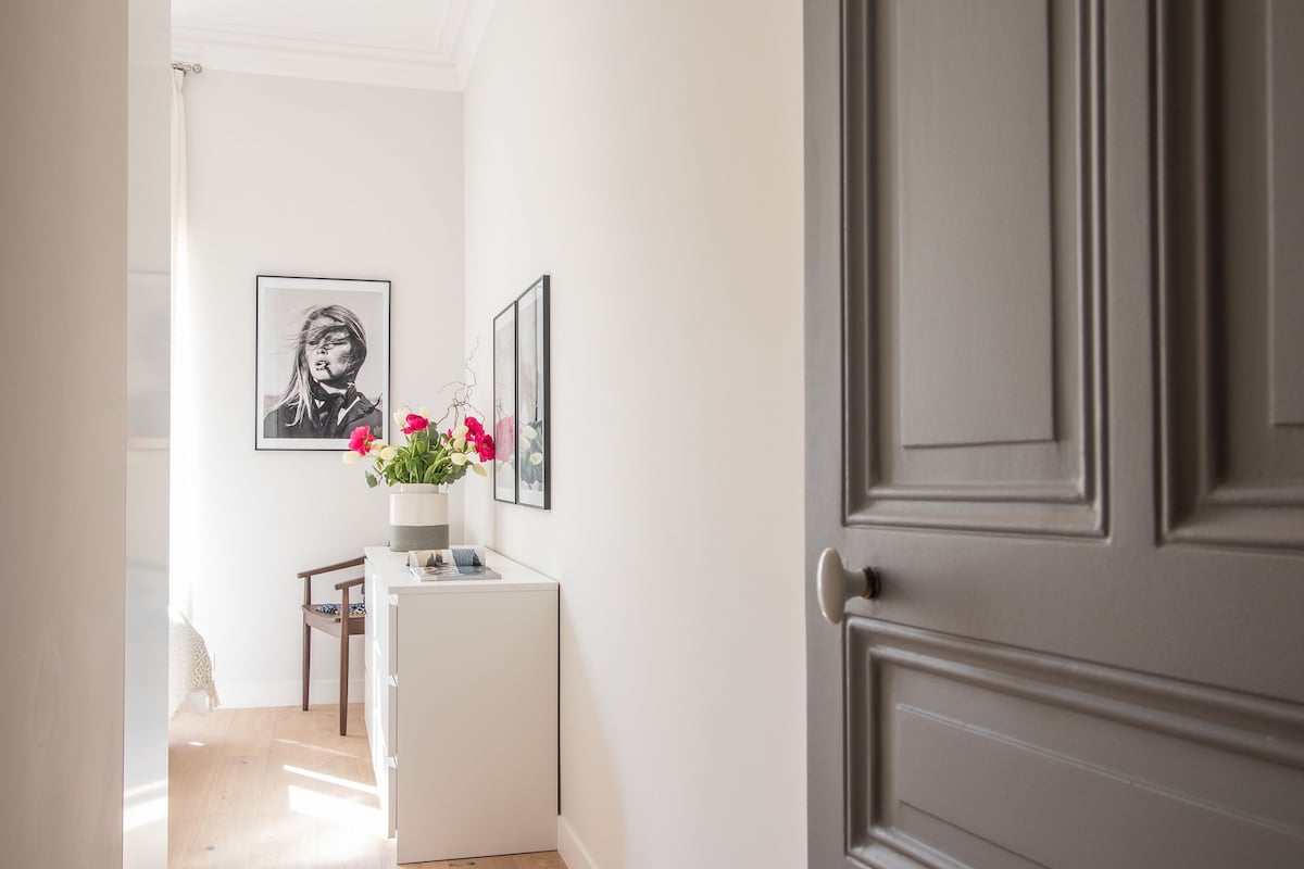 La entrada a la suite principal