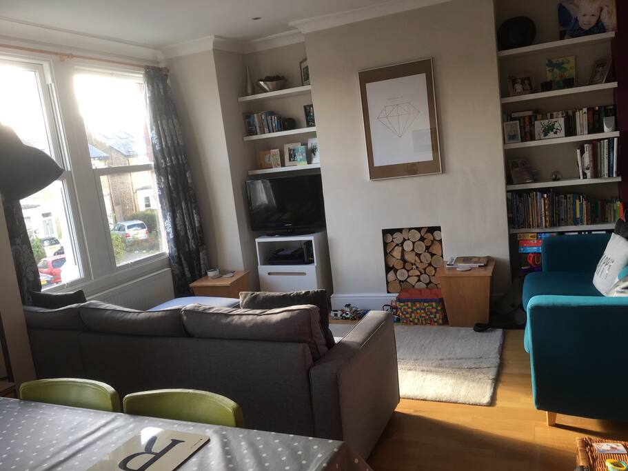 Large, open plan living space which you will share with us, your hosts
