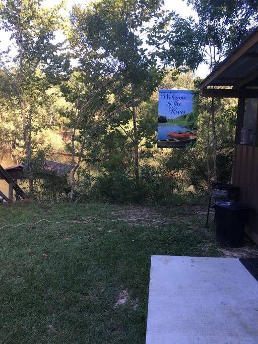 View from kitchen area