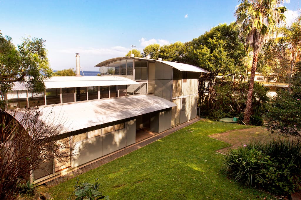 Your first view of the house on arrival