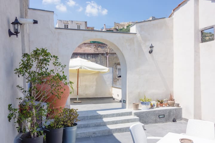 San Mattia rooftop attic – cozy & panoramic