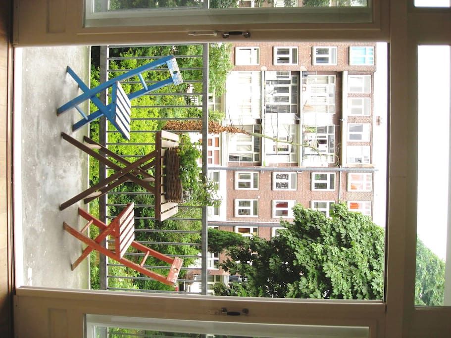 Sunny balcony