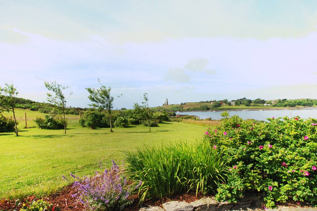 View from the house across Rossbrin Cove