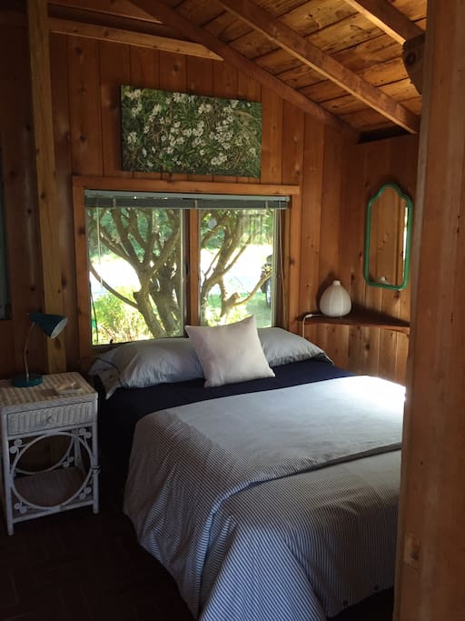 Air conditioned upstairs bedroom