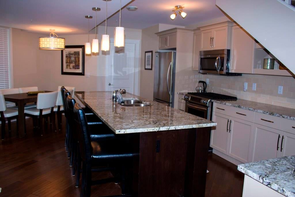 Kitchen and Island