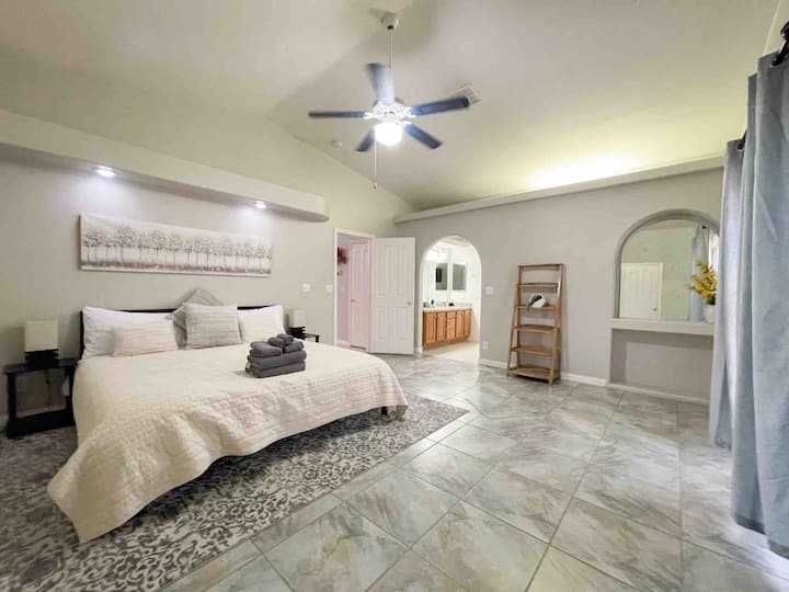 Dormitorio principal, cama king