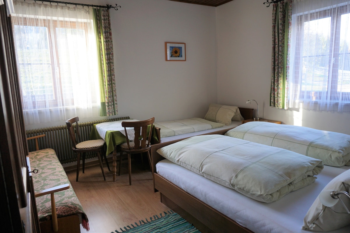 Chumba cha Watu Watatu na Kochi