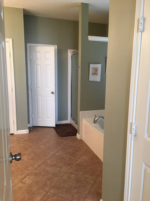 Master bathroom