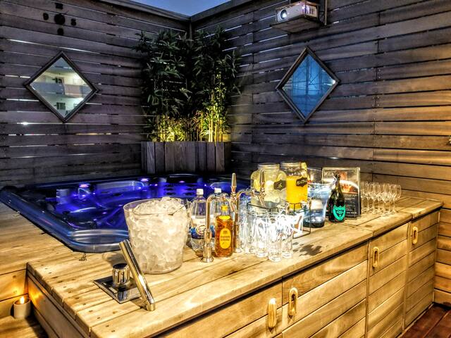 ジャクジー付き屋上バーベキュー場　☆風が気持ちいいテラス席でゆったりとしたお時間♪ gallery image 3