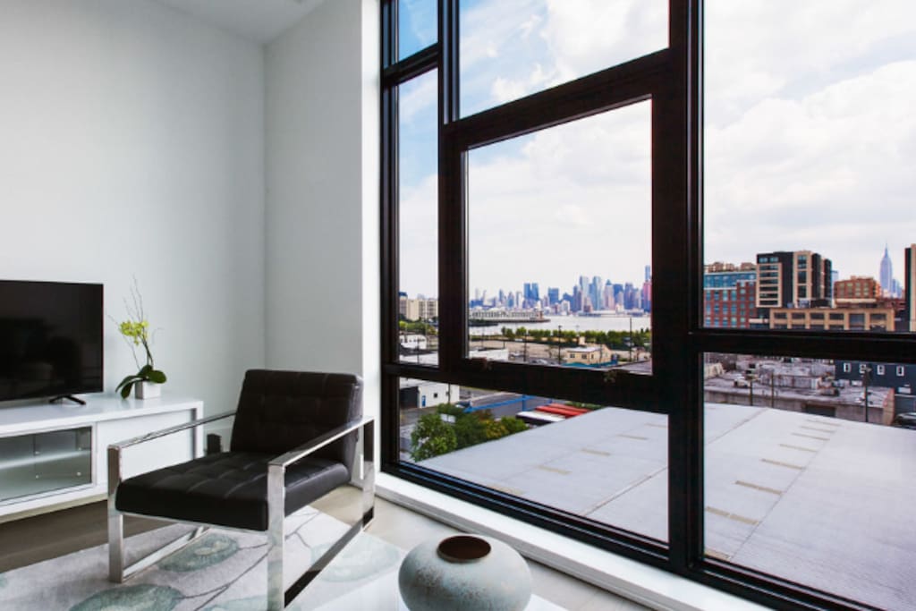 Standard One Bedroom Living Space And View