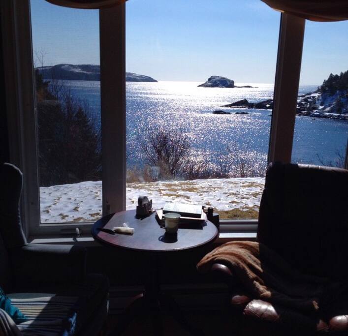 spring views at the cottage