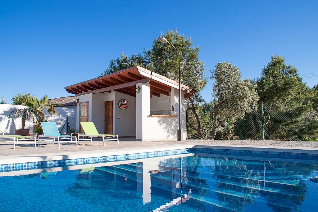 Área piscina.