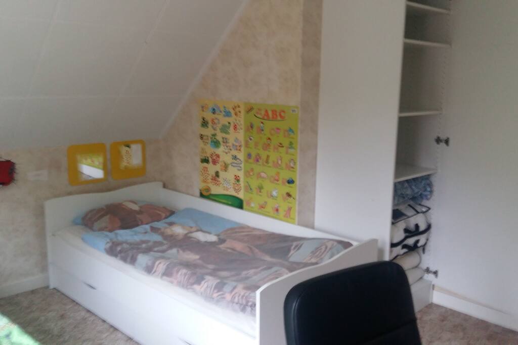 Second bed out of two