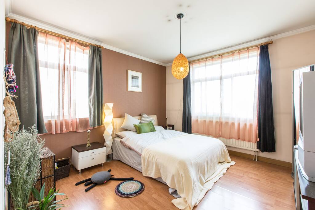 Cotton Curtain+Cotton Bedding