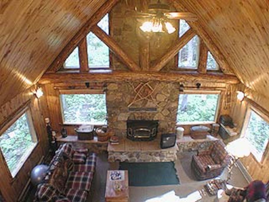 Family room from loft