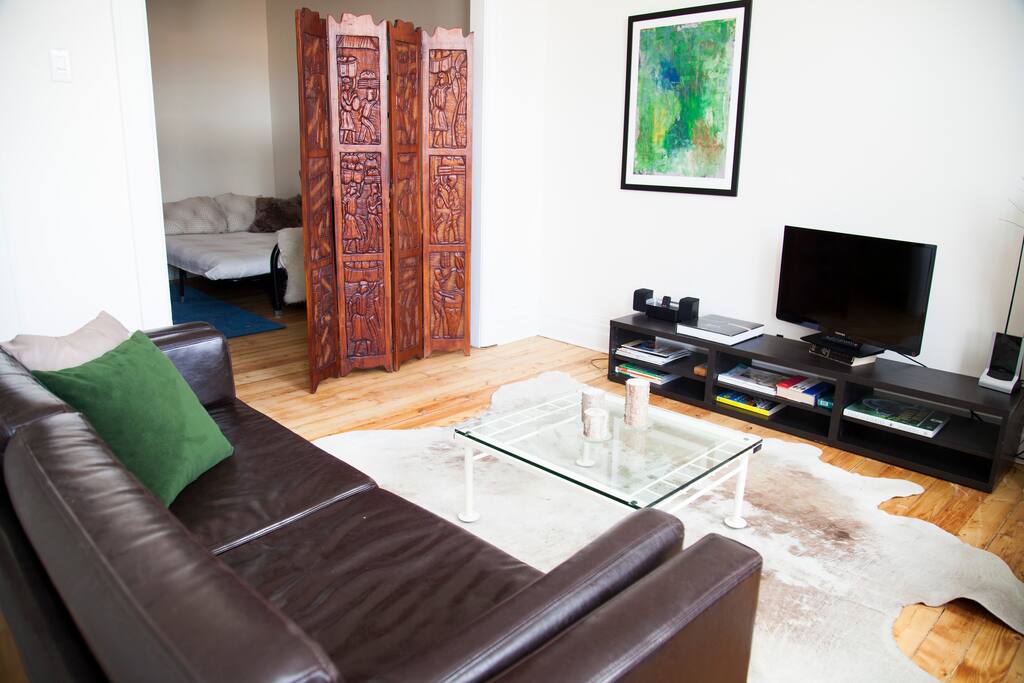 Salon et bureau/2e chambre