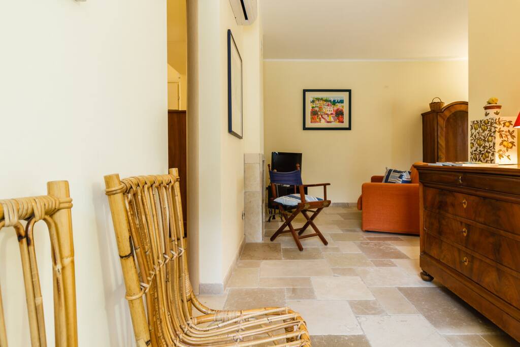 The living room