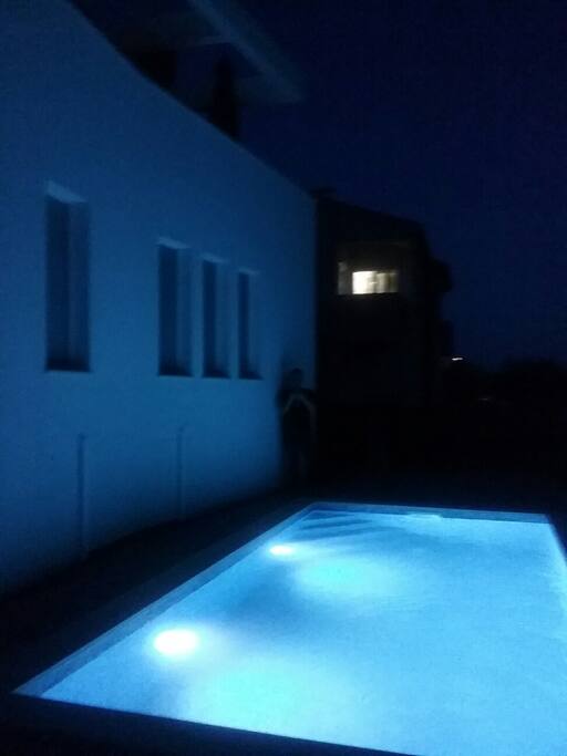 POOL IN THE NIGHT