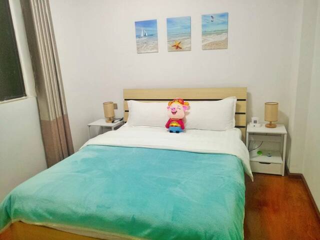 近万达 近高速口 近东站 一线江景 超大影院 三卧室全部乳胶床垫 品牌全棉床品 地下车库封顶十元 Apartments For Rent