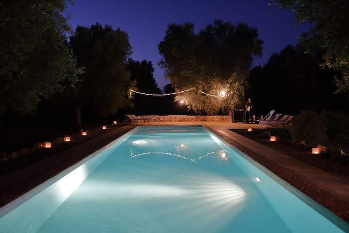 Charming House with big swimming pool in Apulia