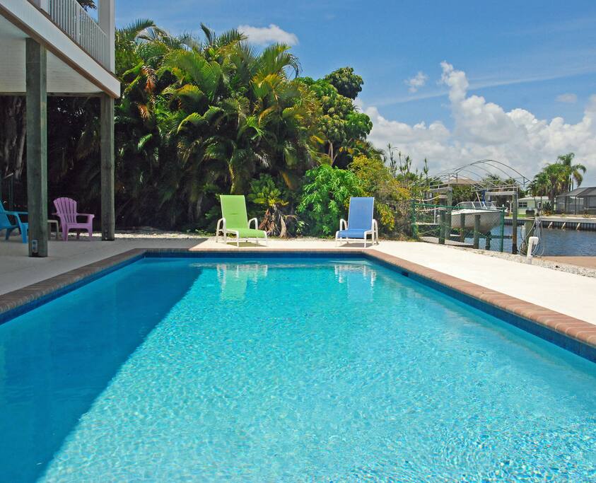 Heated pool