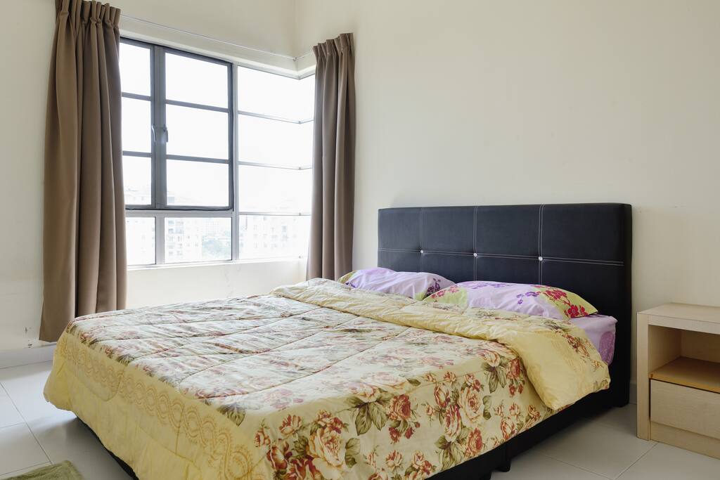 Comfy queen size double bed