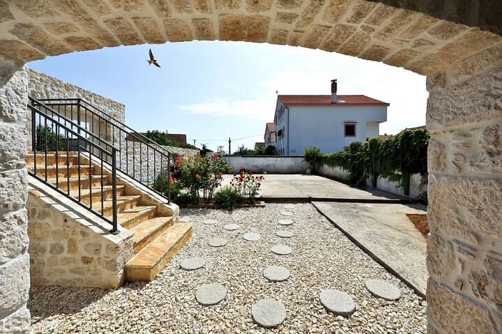Stone house by the sea