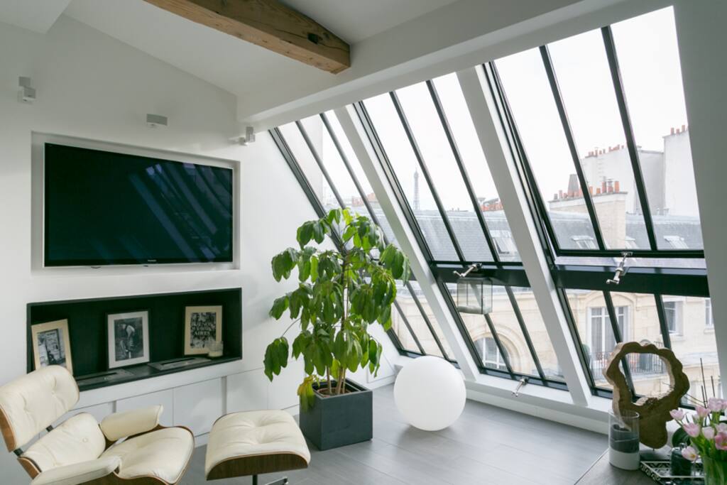 The large living-room.