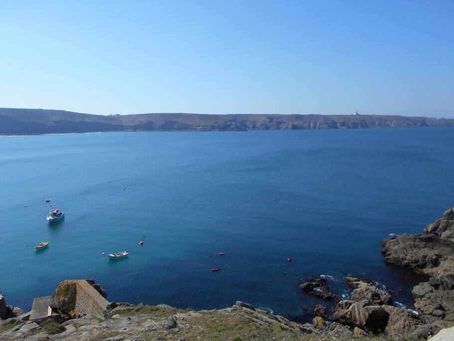 Le port de Feuntenot à 300m de la maison