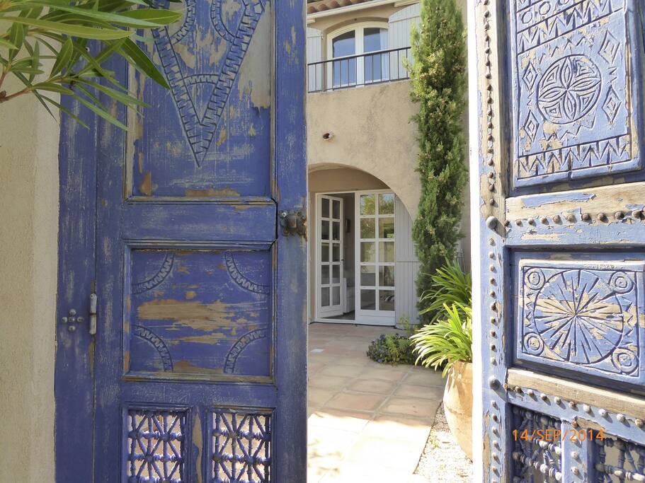 Entrée de la maison