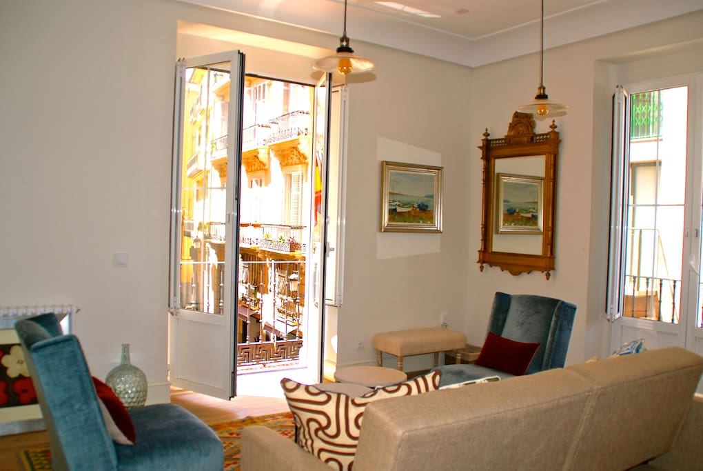 Living room with a View