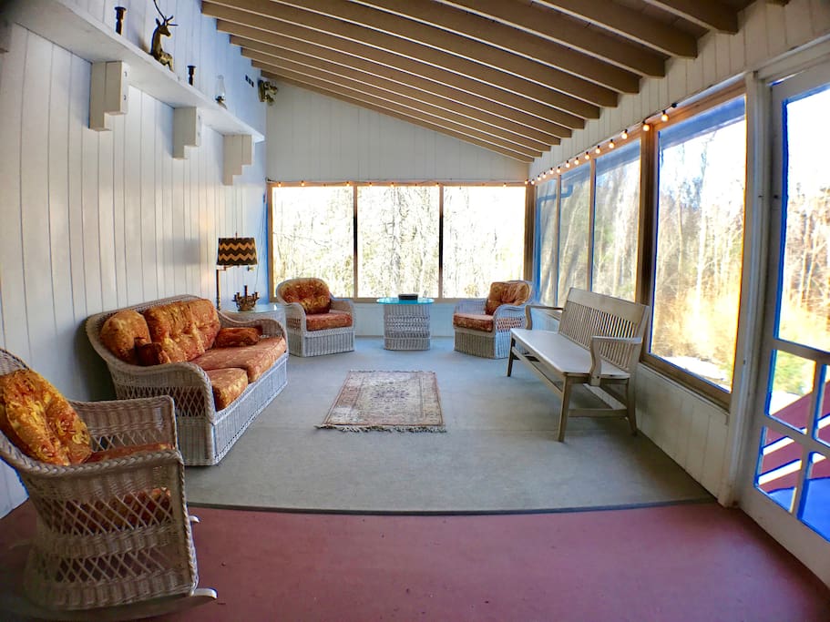 Screened Porch Entryway