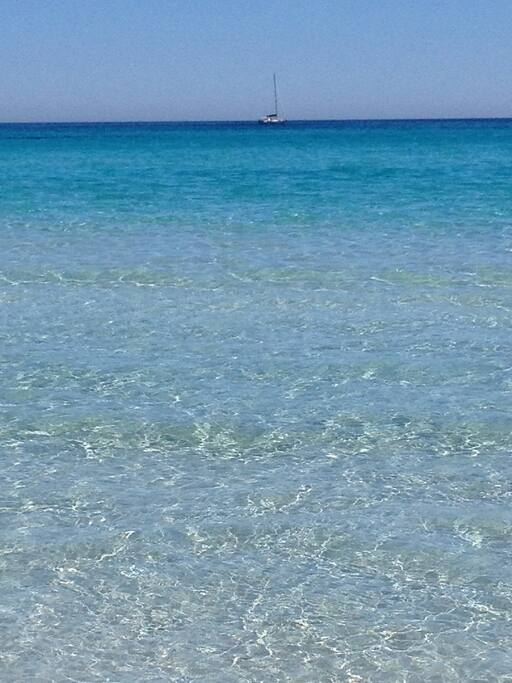 spiagge raggiungibili con mezzi pubblici in 15minuti circa.