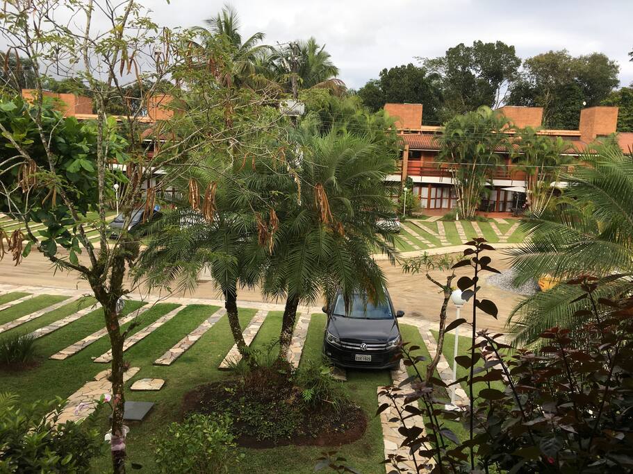 Vista da suite do casal