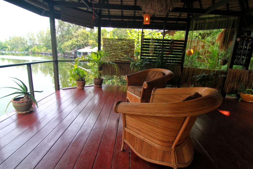 60Sqm waterfront deck