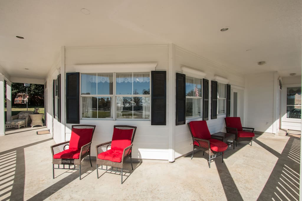 Wraparound Porch for lazy evenings
