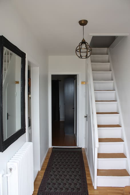 The corridor to the room