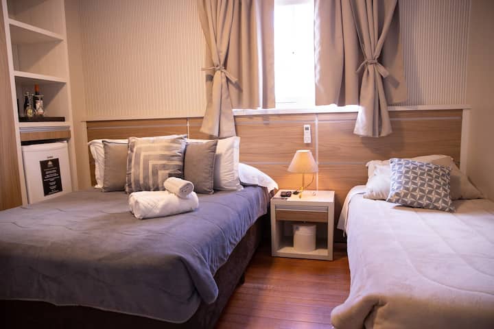 Bed and breakfast in the center of Gramado Bedroom 3! PRIVATE