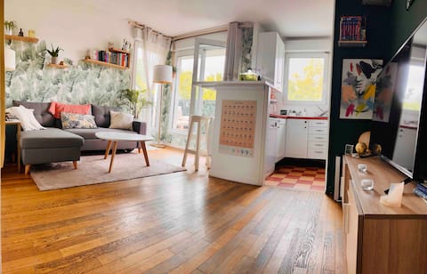 Apt 30 m from Stade de France & 15 min from Zenith Vilette