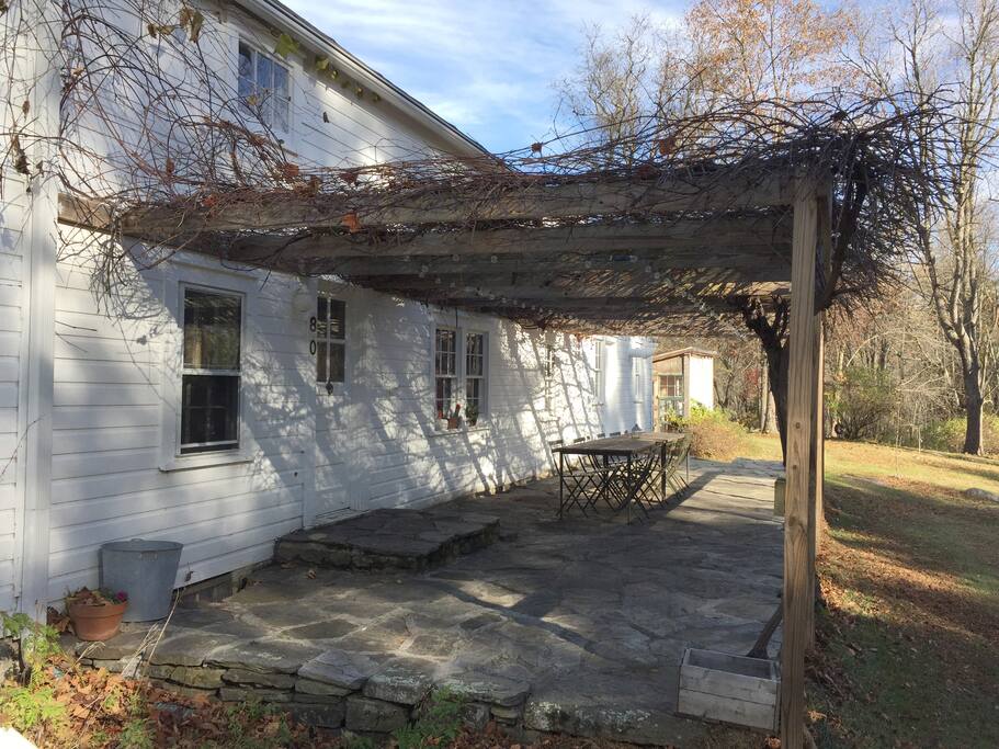 Patio in the Fall