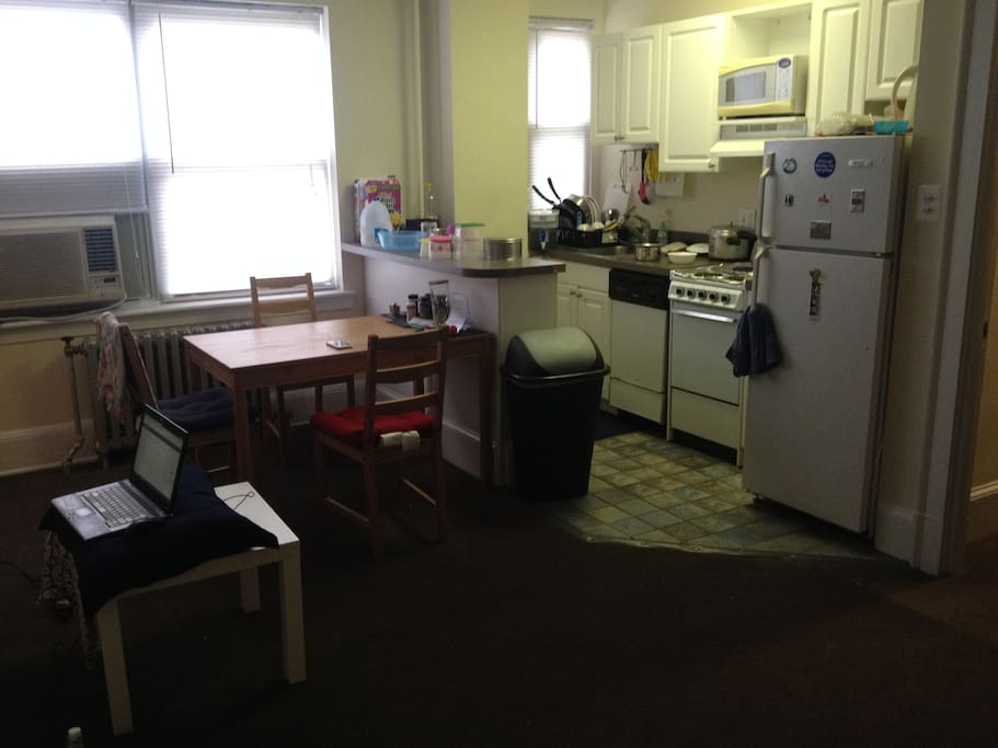 Living room + Kitchen