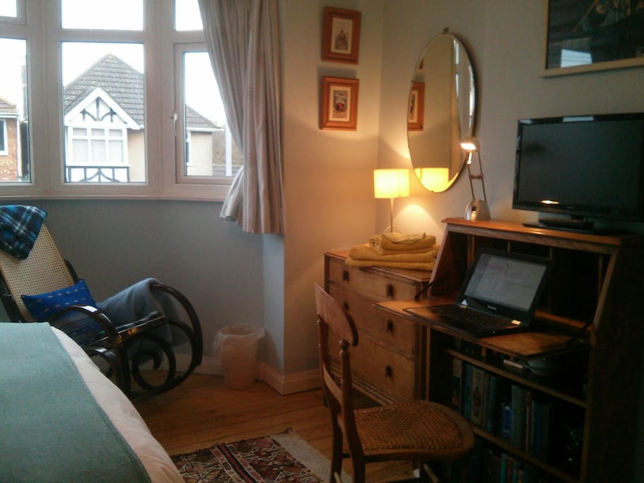 Desk space for your laptop