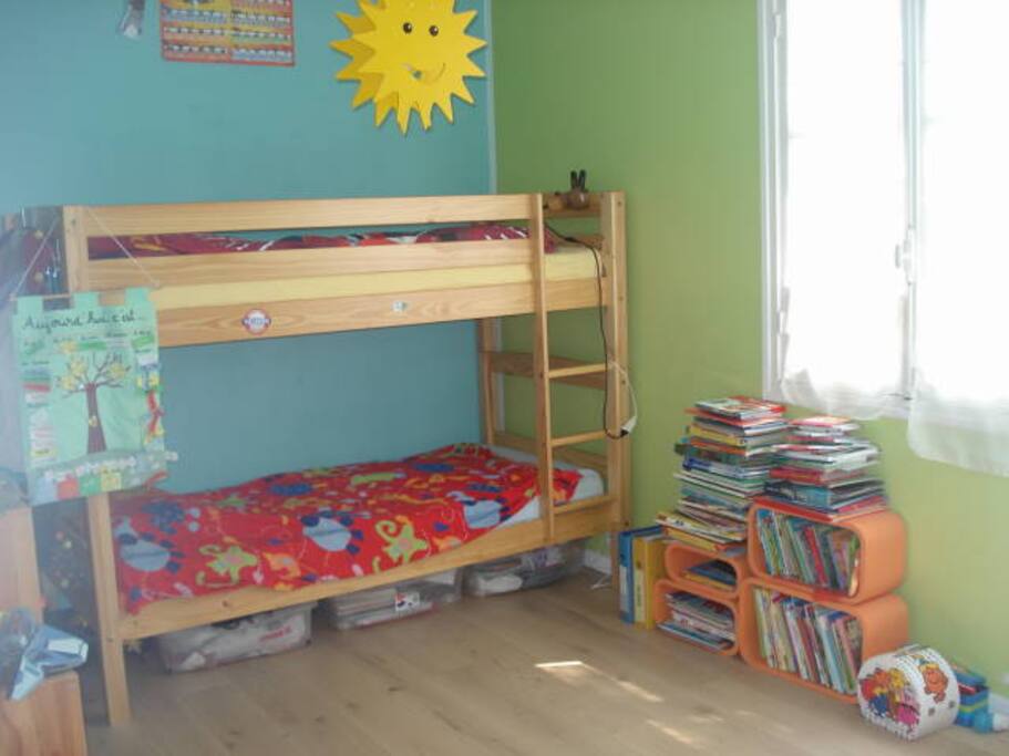 Chambre lit superposé