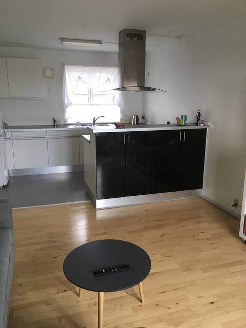 Lejligheden af hjertet af bymidten.