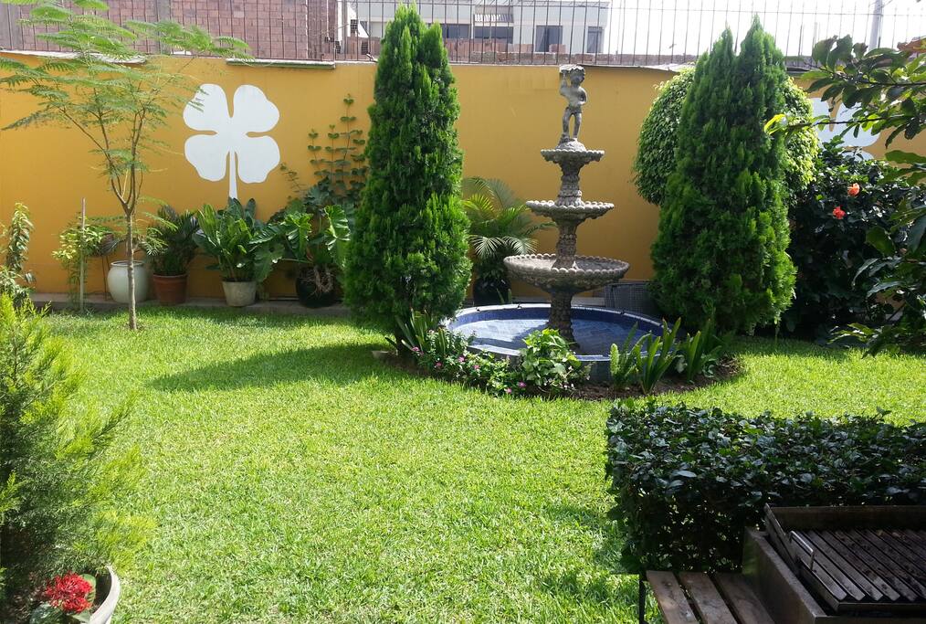 EL Jardín de la casa.
My Garden!