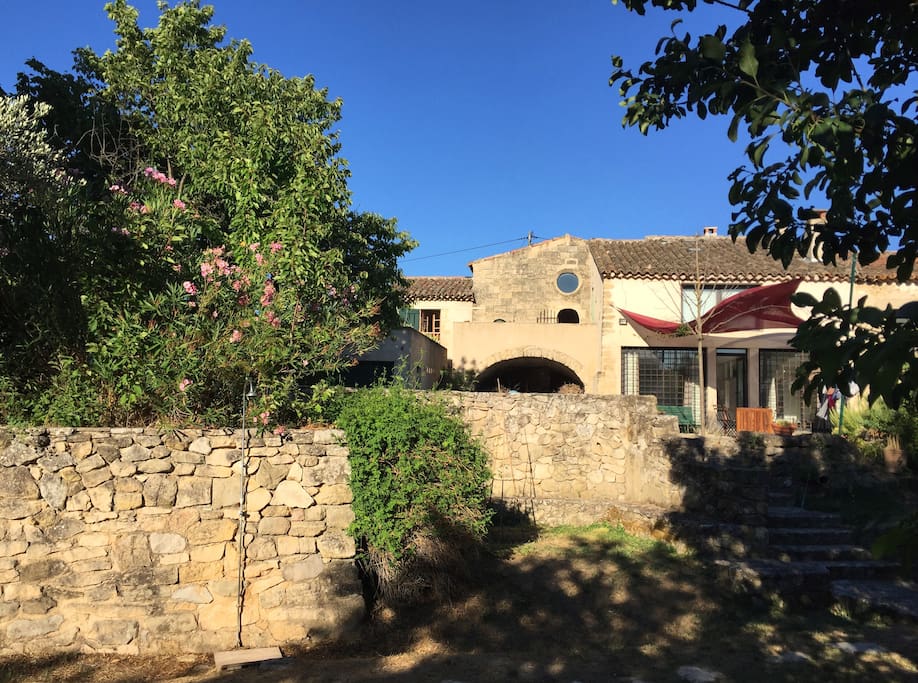 Vue depuis le jardin