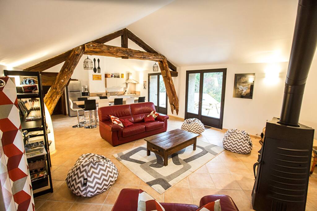 Séjour Cuisine 50m2