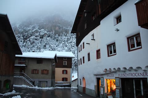 Tgesa Ferrera – historic Mountain Residence
