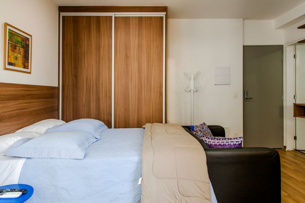 "Excelente estadia, apartamento novo, limpo e com ótima localização. Recomendo." - Renan